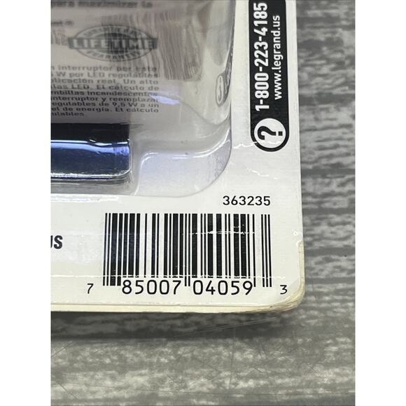 Legrand Pass & Seymour Wide Slide Dimmer Single Pole WSCL450TCCCV4. {3}. - Picture 12 of 13